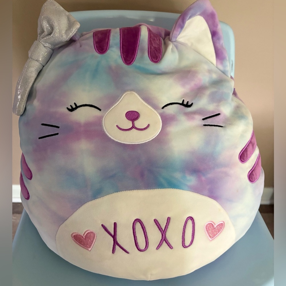 Squishmallow Eloise the Cat xoxo 16"
